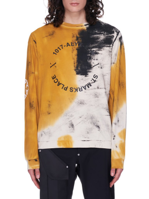 Multicolor Graphic Crewneck (mts0202fa01-tab-orange)