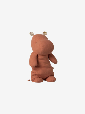 Safari Friends Hippo Medium - Dusty Coral