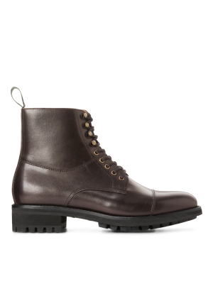 Bryson Cap-toe Leather Boot