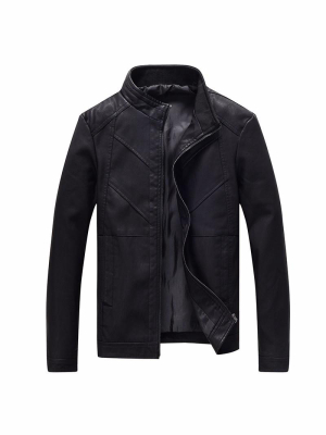 Pologize™ Faux Leather Jacket