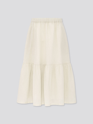 Girls Tiered Long Skirt (online Exclusive)