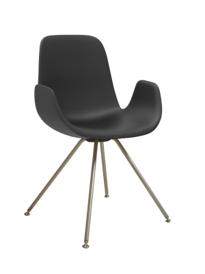 Step Armchair Soft Touch Steel Base 904.02 By Tonon