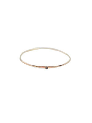 Hex Gemstone Bangle