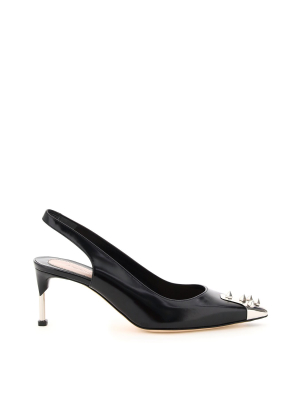 Alexander Mcqueen Studded Slingback Pumps