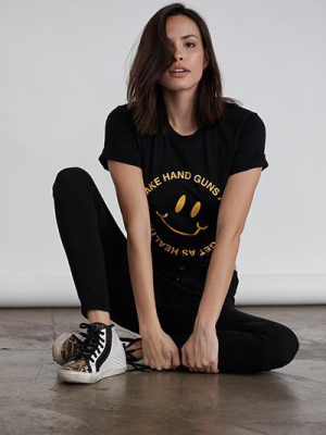 Handguns And Health Care Baby Rib Tee