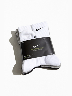 Nike Everyday Plus Cushioned Crew Sock 6-pack