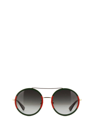 Gucci Eyewear Round Frame Sunglasses