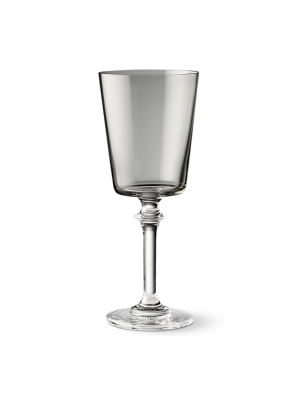 Smoke Grey Red Wine Glasses