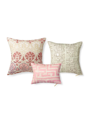 Blush Classic - Sofa Pillow Bundle