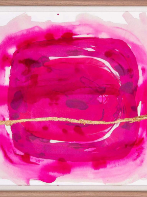 Zoe Bios Creative Wabi Sabi Fuchsia Artwork