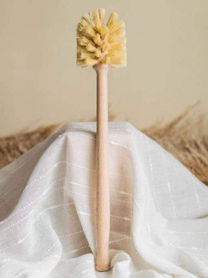 Beechwood And Sisal Toilet Bowl Brush