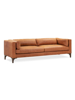 Werther Sofa Cognac Tan - Poly & Bark