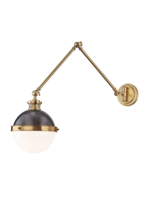 Latham Swing Arm Wall Sconce