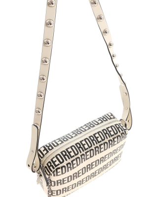 Redvalentino Allover Logo Crossbody Bag