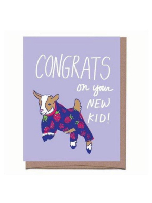 Baby Goat Card