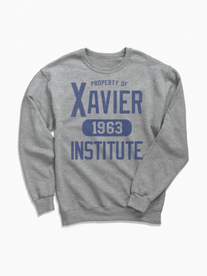 X-men Xavier Institute Crew Neck Sweatshirt