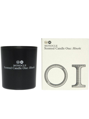 Monocle Series Hinoki Scented Candle