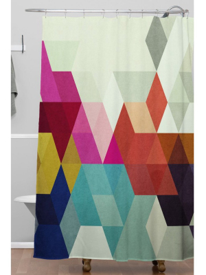 Modele 7 Shower Curtain - Deny Designs