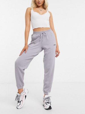 Adidas Originals Ryv Cuffed Sweatpants In Lilac