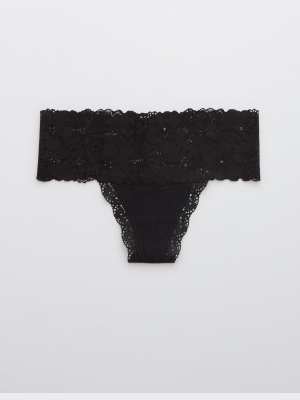 Aerie Garden Party Thong Underwear