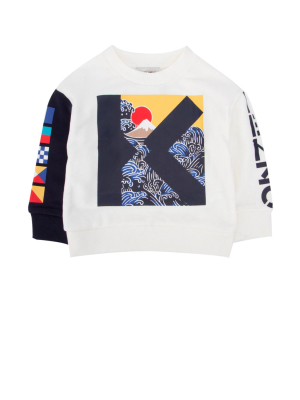 Kenzo Kids Graphic Printed Sweatshirt