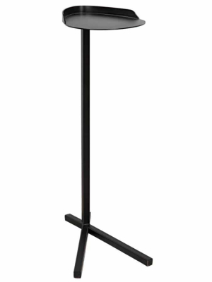 Noir Golem Side Table - Black Metal