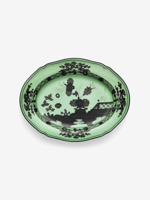 Oriente Italiano Oval Flat Platter By Ginori