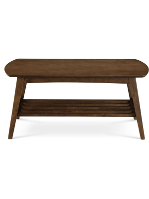 Gaines Coffee Table Brown - Clickdecor