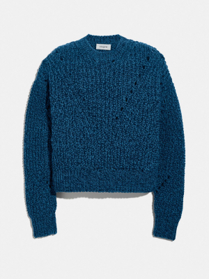 Open Knit Sweater