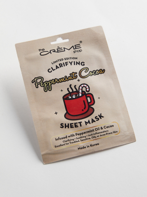 The Crème Shop Peppermint Cocoa Sheet Mask