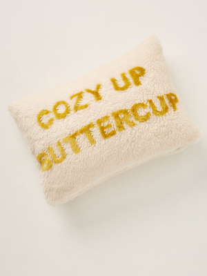 Cozy Up Buttercup Pillow