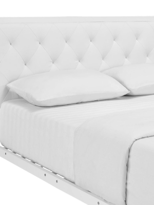 Miami Queen Vinyl Bed Frame