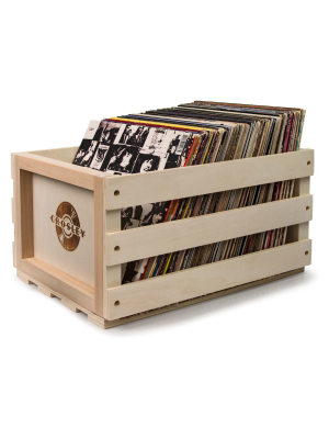 Crosley Record Storage Crate Wooden