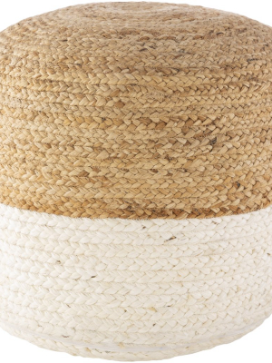 Kona Woven Pouf