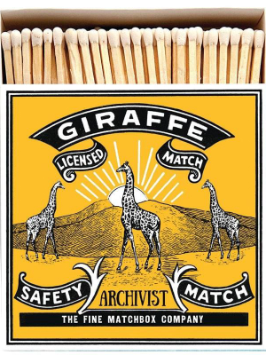 Giraffe Matchbox