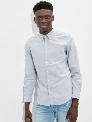 Ae Slim Fit Oxford Button-up Shirt