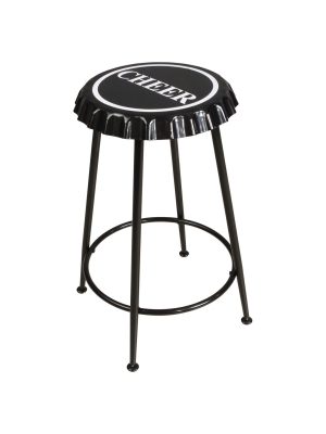 24" Counter Height Barstool Black - Acme Furniture