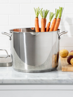 16qt Stainless Steel Stock Pot With Lid - Made By Design™