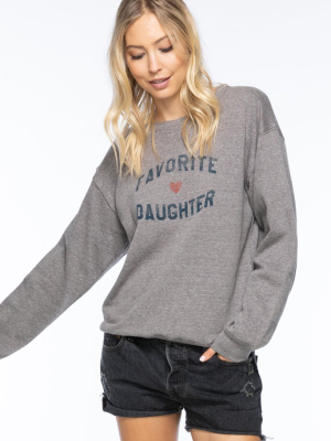 Favorite Daughter Willow Sweatshirt - Hthr