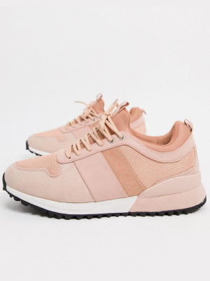 River Island Sneakers In Pink