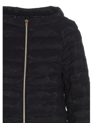 Herno Cropped Sleeve Down Jacket