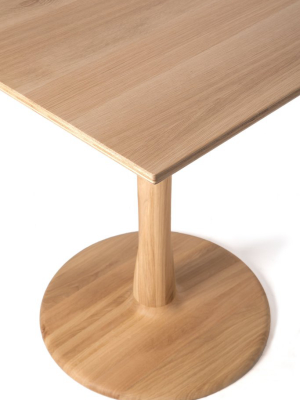 Oak Torsion Dining Table In Various Colors