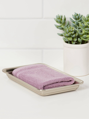 Bathroom Tray Brushed Nickel - Threshold™