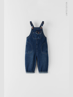 Indigo Denim Overalls