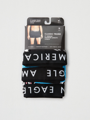 Aeo 3" Classic Trunk Underwear 3-pack