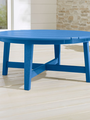 Vista Ii Pacific Blue Adirondack Coffee Table