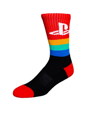 The Retro Logo | Socks Inspired By Playstation