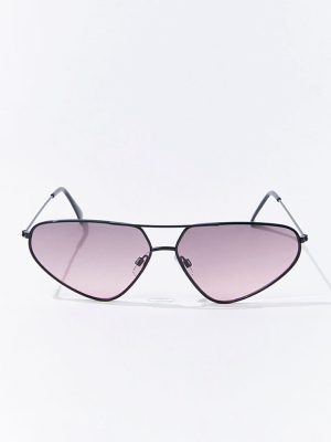 Aviator Frame Sunglasses