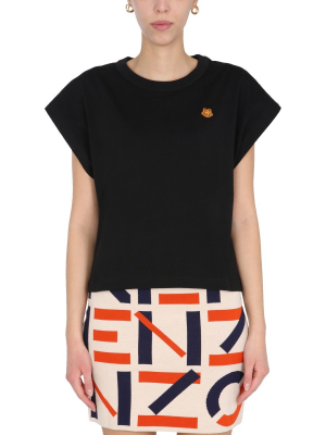 Kenzo Tiger Crest Boxy T-shirt