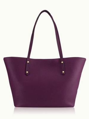 Gigi New York Purple Taylor Tote Bag